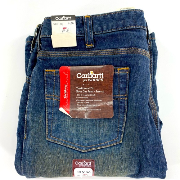 Carhartt Denim - Carhart women’s bluejeans